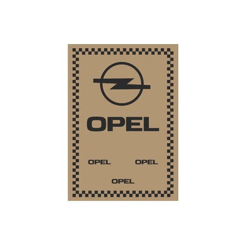 OTO PASPAS KAĞIDI 500 AD (OPEL)