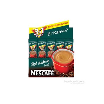 NESCAFE 3'ü 1 ARADA BOL KAHVE 48'li